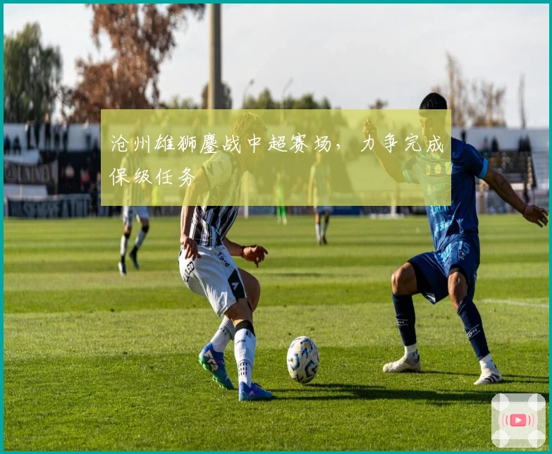 沧州雄狮鏖战中超赛场，力争完成保级任务