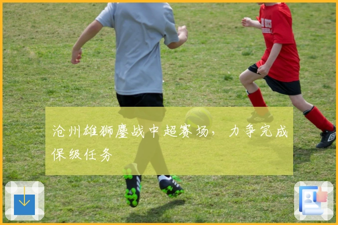 沧州雄狮鏖战中超赛场，力争完成保级任务